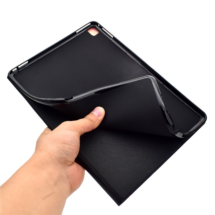 Auto-wake/sleep Patterned PU Leather Card Slot Stand Protective Shell for iPad Pro 9.7 - Flamingo-7