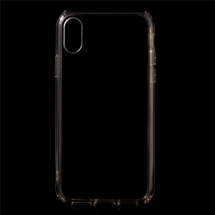 

Anti-yellowing Bayer 3695 TPU + Scratch-proof PC Phone Back Cover for iPhone X/10 5.8 inch - Gold, iPhone X