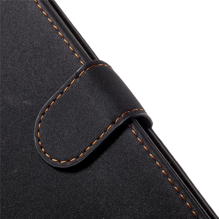 Retro Matte PU Leather Tablet Case with Stand for iPad 4 3 2 - Black-7