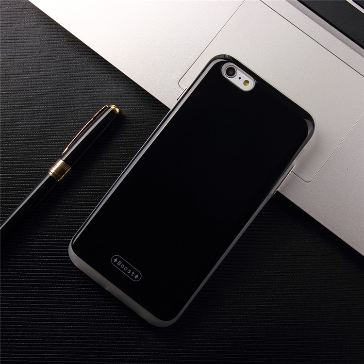 MOLAN CANO for iPhone 6/6s 4.7-Inch Boost Series Detachable PC + TPU Cover Case with Hidden Card Holder - Black-1