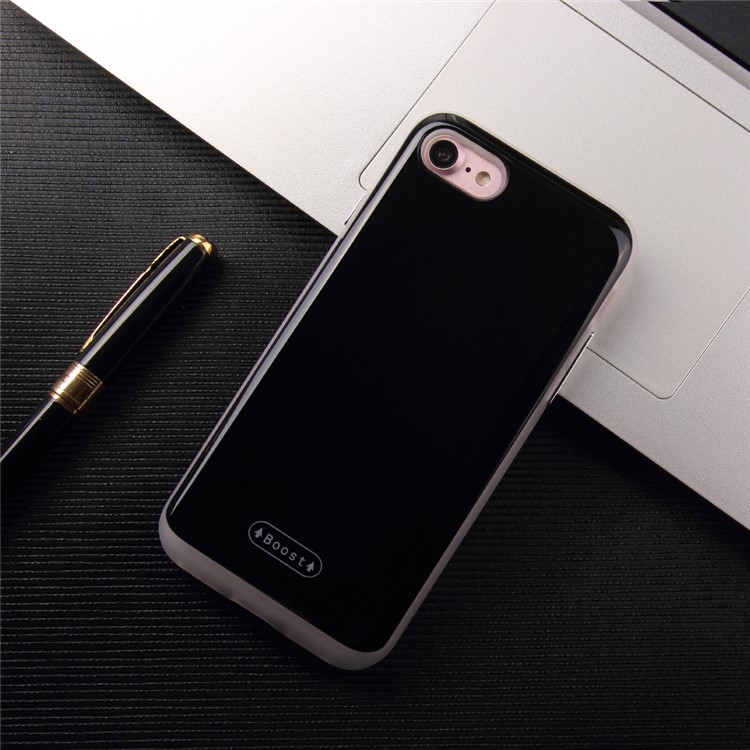 MOLAN CANO BOOST Series Detachable TPU + PC Mobile Phone Casing with Hidden Card Slot for iPhone 7 - Black-1