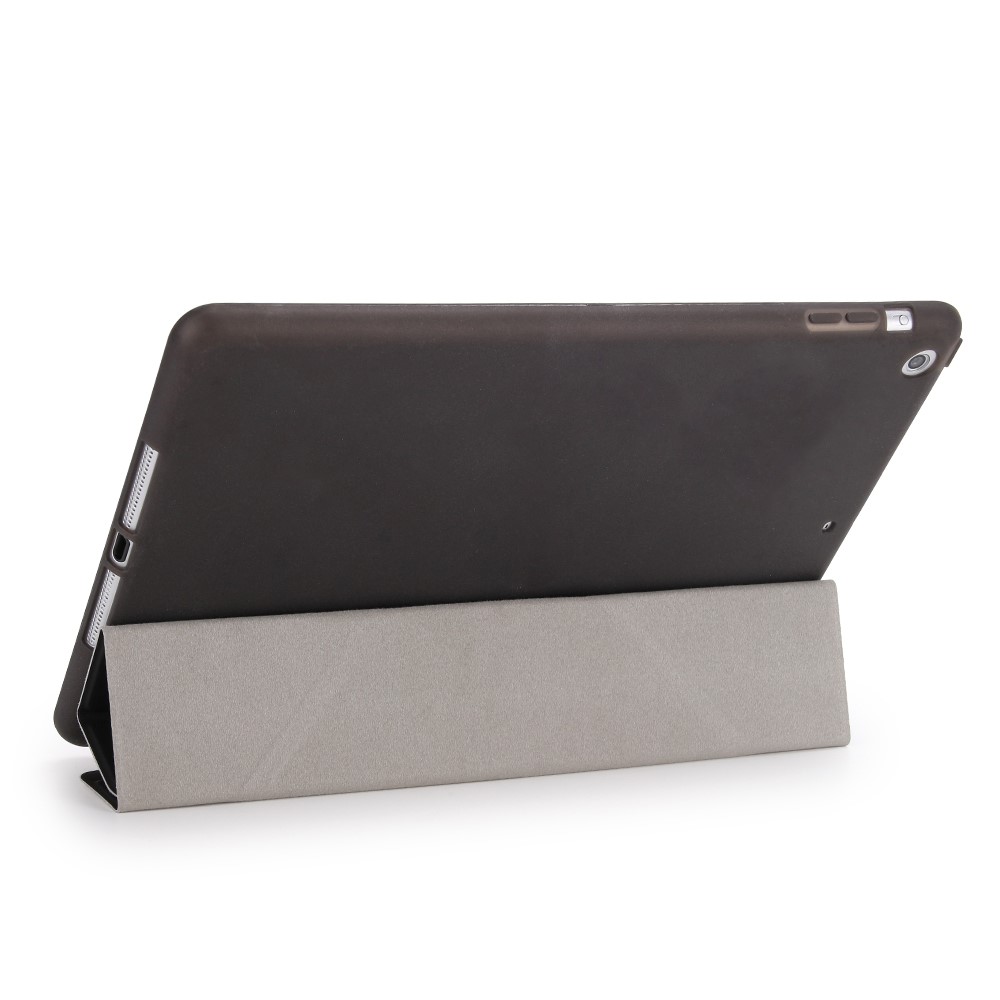 Origami Smart PU Leather + TPU Tablet Cover for iPad 9.7 (2017) - Black-6