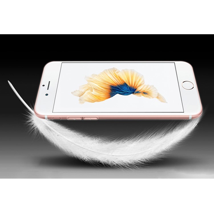 OUCASE Slim Crystal Flexible TPU Case for iPhone 6 / 6s - Transparent-10