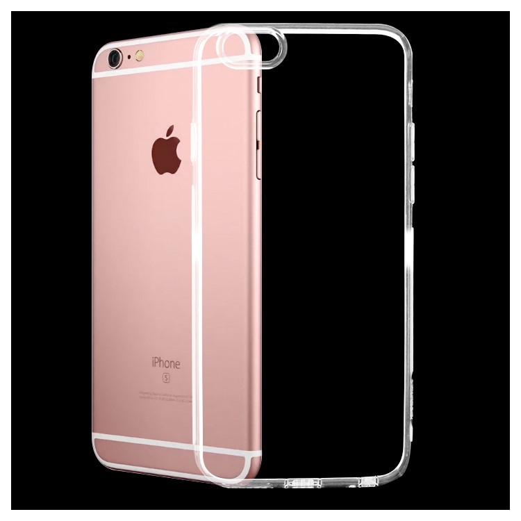OUCASE Slim Crystal Flexible TPU Case for iPhone 6 / 6s - Transparent-8