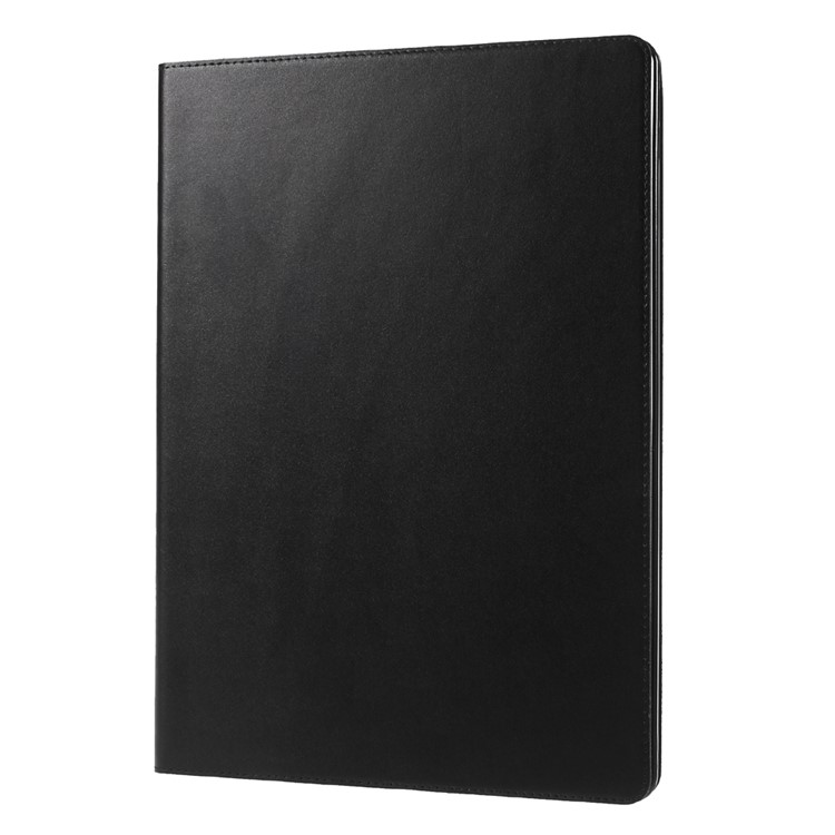 DOORMOON Genuine Leather Stand Tablet Case for iPad Pro 12.9 inch - Black-4