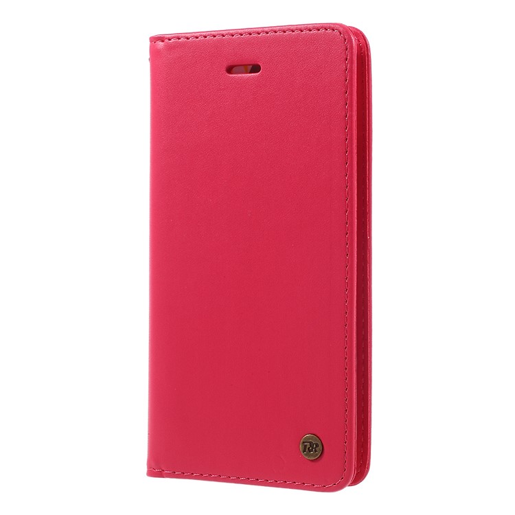 

ROAR KOREA ONLY ONE Leather Wallet Stand Shell for iPhone XS / X 5.8 inch - Rose