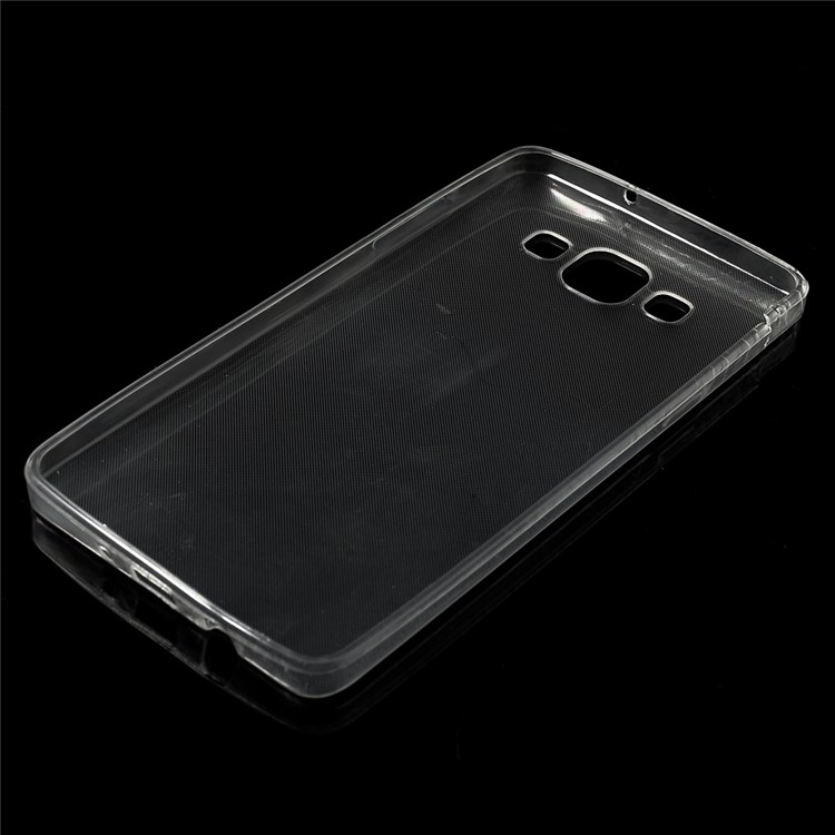 Ultrathin TPU Cover Shell for Samsung Galaxy A5 SM-A500F - Transparent-3