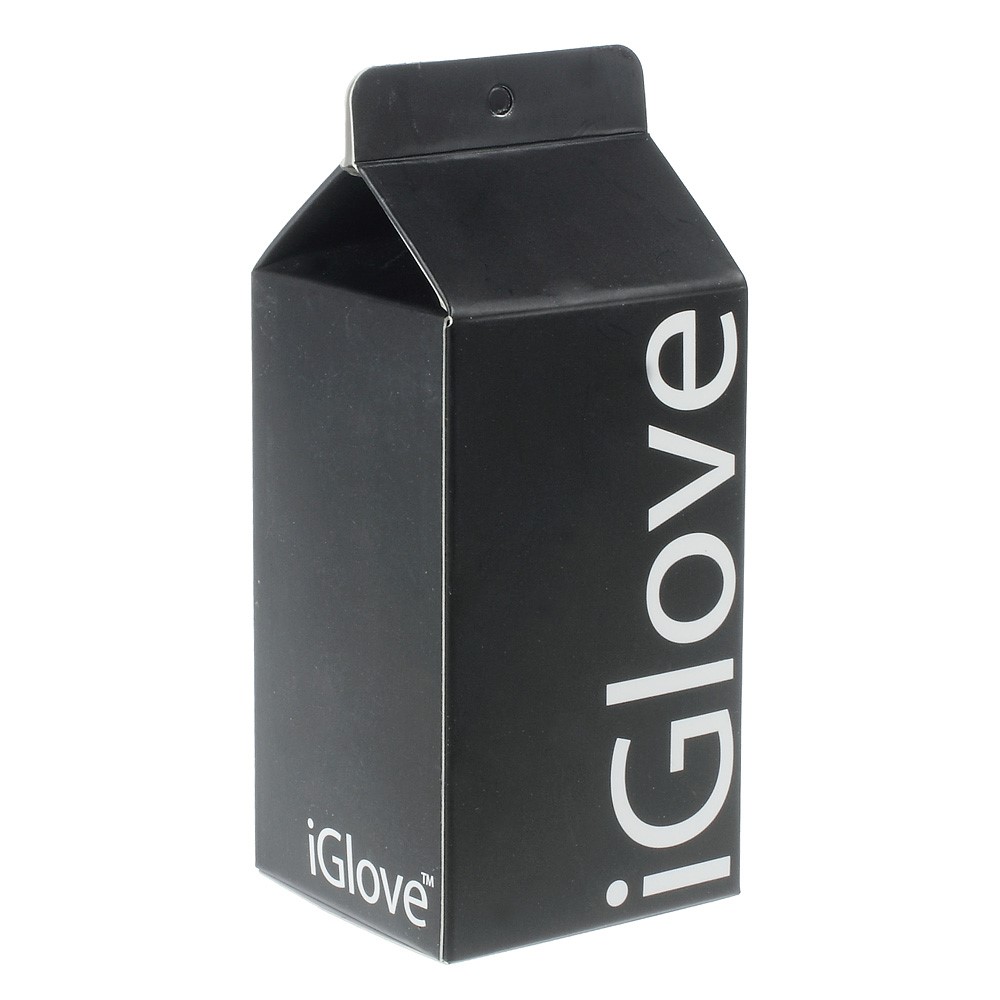 IGLOVE Luvas De Tela De Toque Entrelaçadas Para Iphone Ipad E Dispositivos Touchscreen Capacitivos - Azul Escuro-4