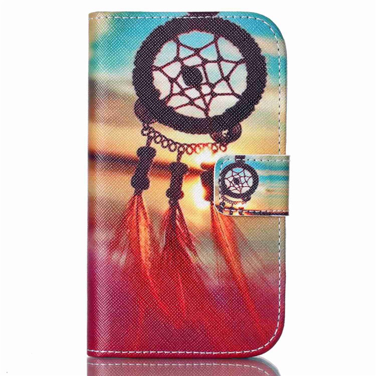 

Leather Folio Flip Cover for Samsung Galaxy Xcover 3 SM-G388F - Sunset Dream Catcher