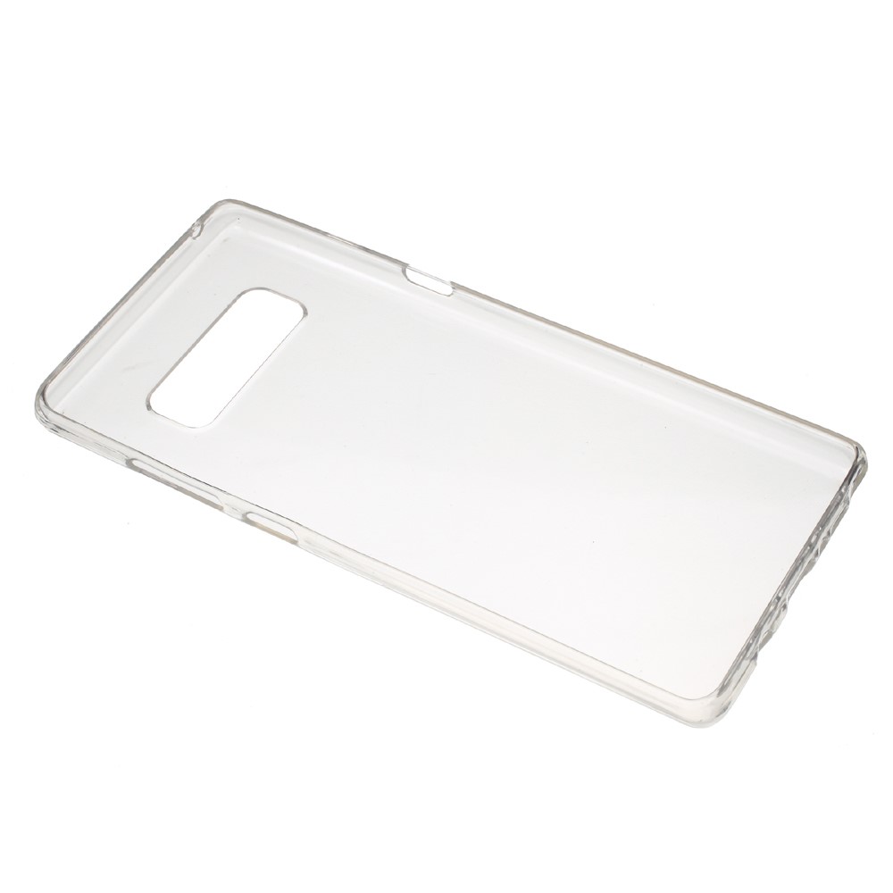 Soft Clear TPU caso do telefone móvel para Samsung Galaxy Note 8 - transparente-3