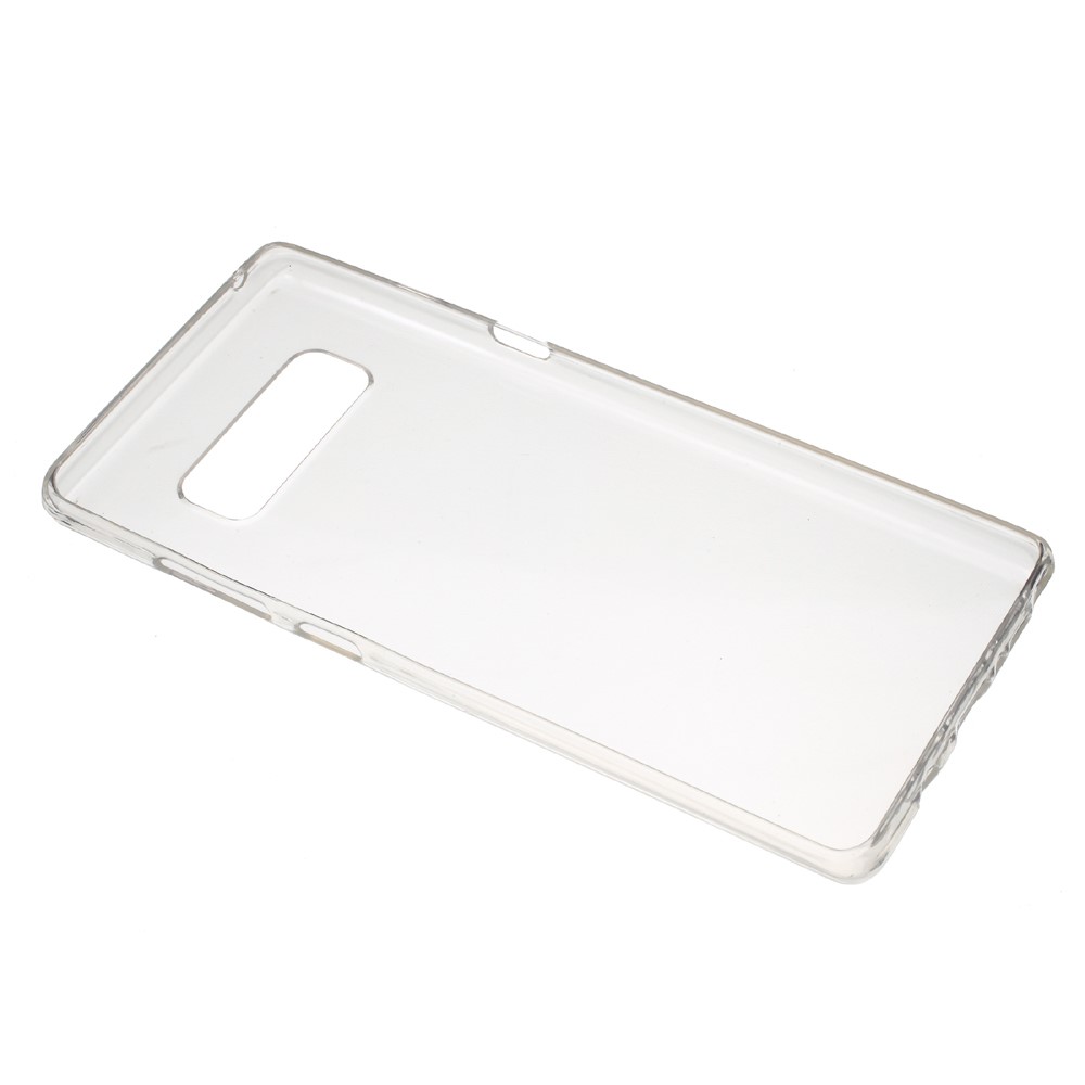 Étui de Téléphone Mobile TPU Clear Soft Pour Samsung Galaxy Note 8 - Transparent-3