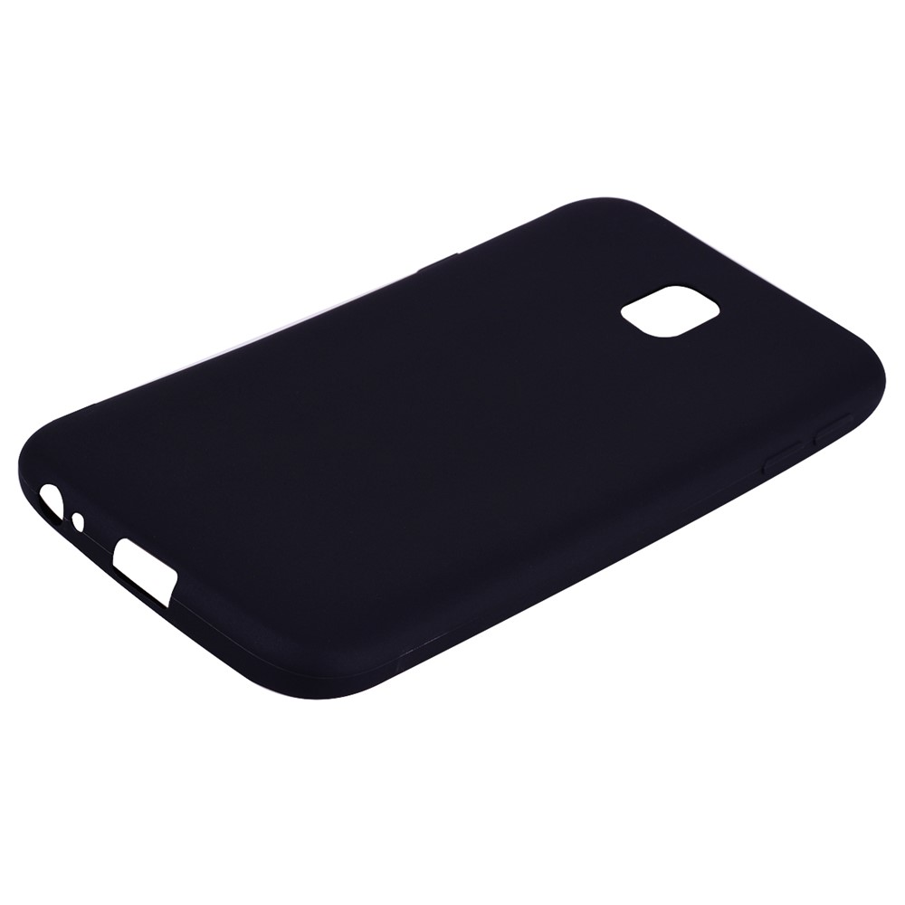 Matte Anti-scratch Tpu Telephip Para Samsung Samsung Galaxy J3 (2017) Versión de la ue - Negro