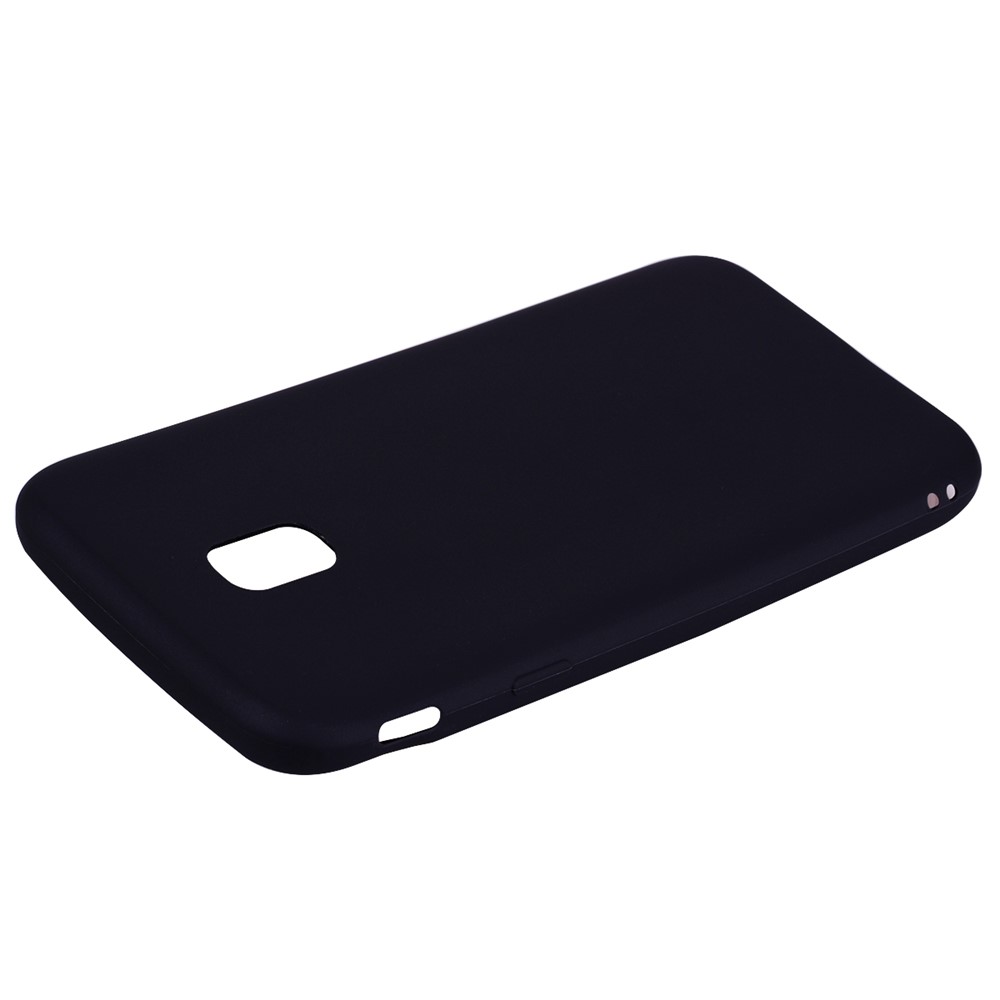 Matte Anti-scratch Tpu Telephip Para Samsung Samsung Galaxy J3 (2017) Versión de la ue - Negro