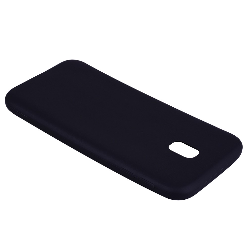 Matte Anti-kratzer-tpu-telefonkoffer Für Samsung Samsung Galaxy J3 (2017) Eu-version - Schwarz