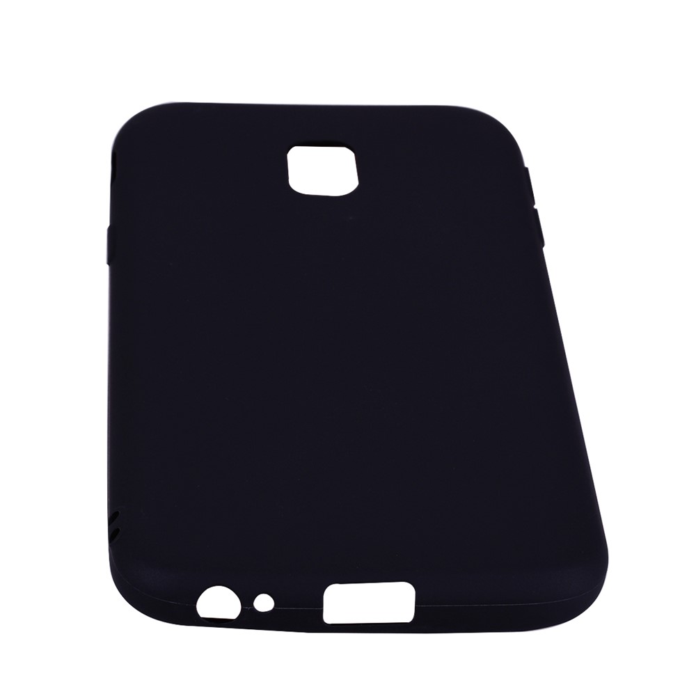 Matte Anti-scratch Tpu Telephip Para Samsung Samsung Galaxy J3 (2017) Versión de la ue - Negro