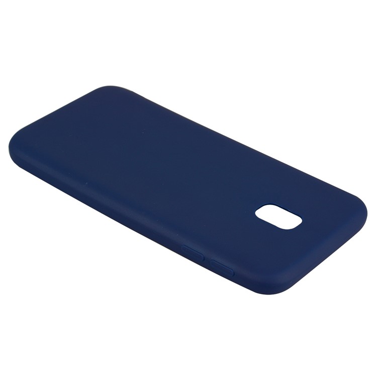 Matte Anti-rayures TPU Boîtier Arrière Pour Samsung Samsung Galaxy J3 (2017) Version De L'UE - Bleu Foncé-5