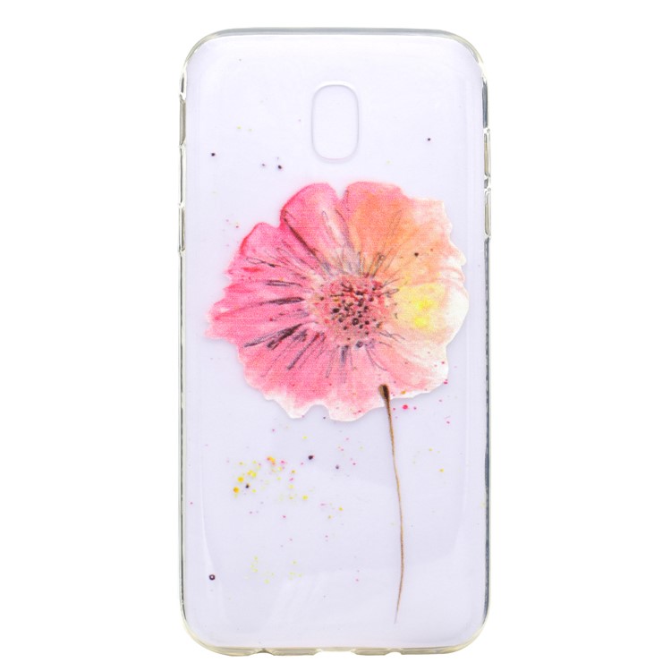 

Pattern Printing Gel TPU Phone Shell for Samsung Galaxy J7 Pro (2017) / J7 (2017) EU Version - Vivid Flower, Galaxy J7 (2017)