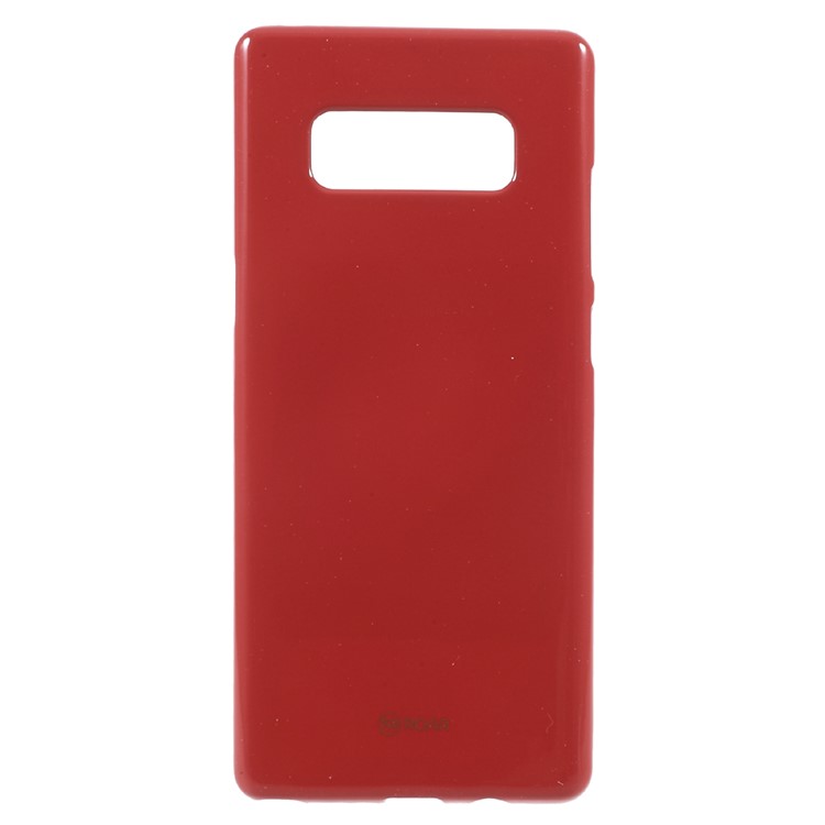 

ROAR KOREA LA-LA Glaze Soft TPU Cell Phone Cover for Samsung Galaxy Note 8 - Red