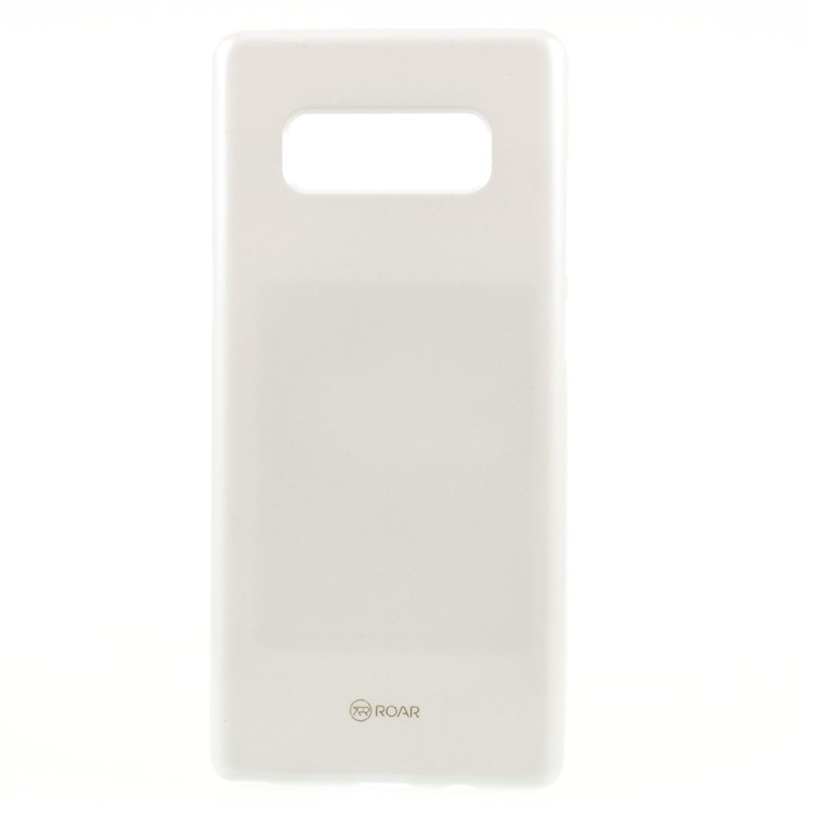 

ROAR KOREA LA-LA Glaze Soft TPU Phone Cover for Samsung Galaxy Note 8 - White