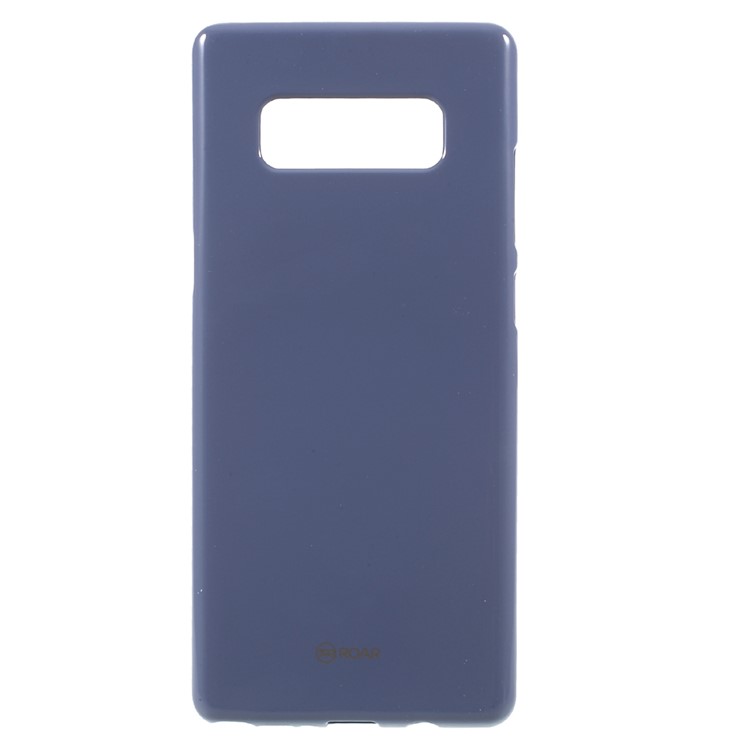 

ROAR KOREA LA-LA Glaze Soft TPU Cell Phone Shell for Samsung Galaxy Note 8 - Grey
