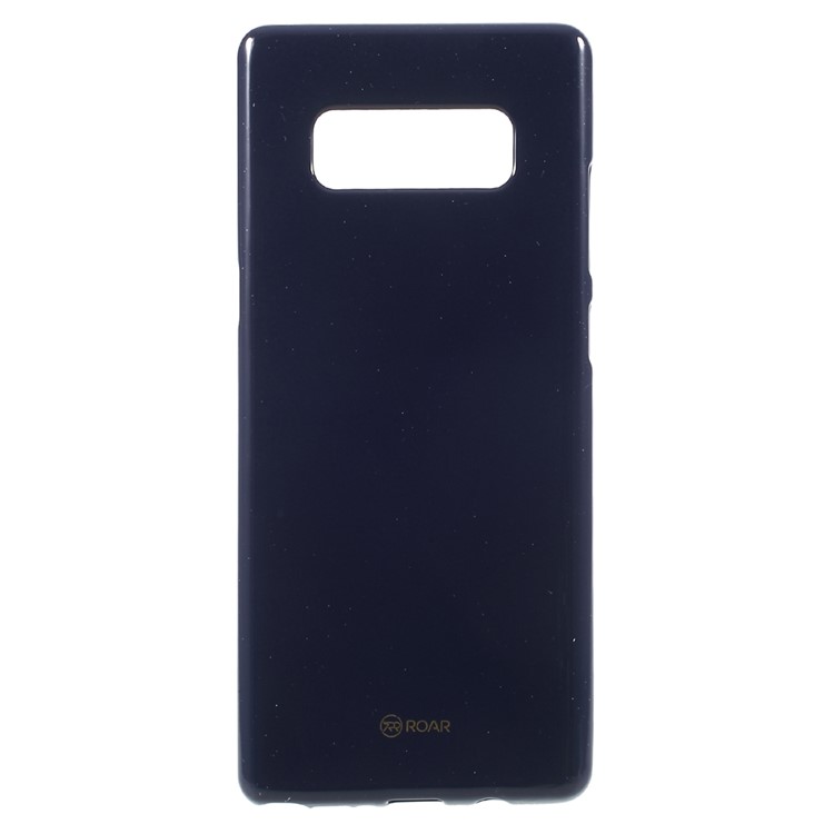 

ROAR KOREA LA-LA Glaze Soft TPU Mobile Phone Case for Samsung Galaxy Note 8 - Dark Blue