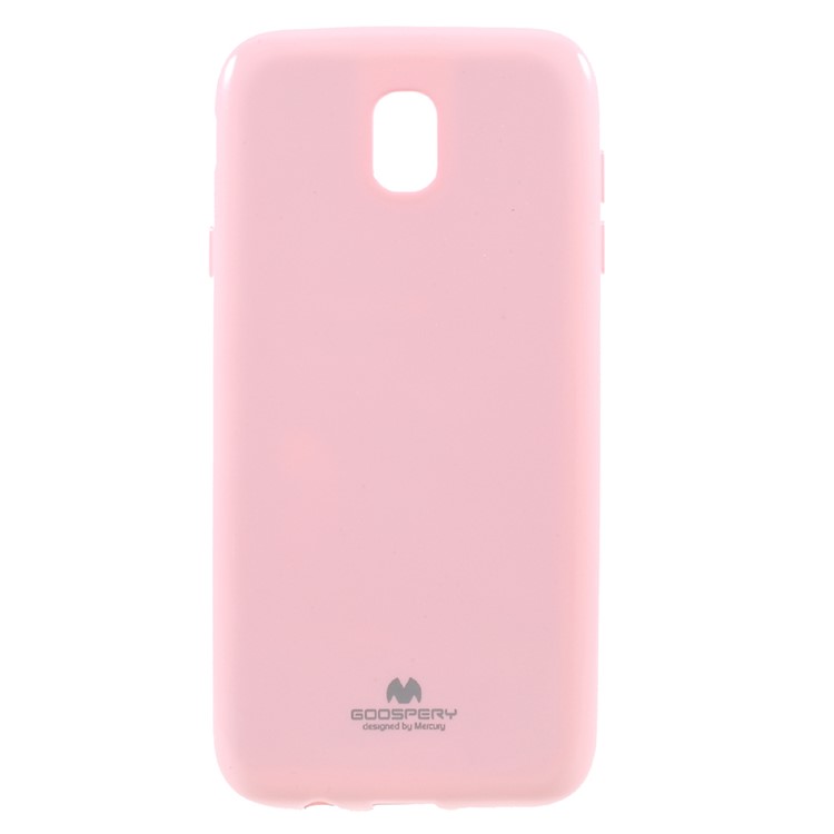 

MERCURY GOOSPERY Glitter Powder Jelly TPU Phone Shell for Samsung Galaxy J7 (2017) EU Version - Pink