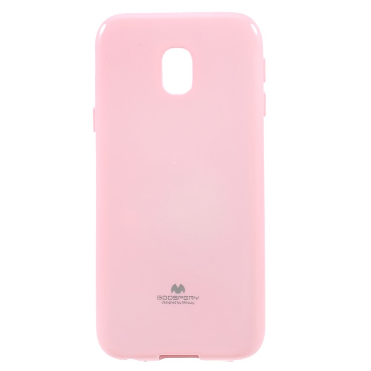 

For Samsung Galaxy J3 (2017) EU Version MERCURY GOOSPERY Glittery Powder TPU Protection Cover - Pink