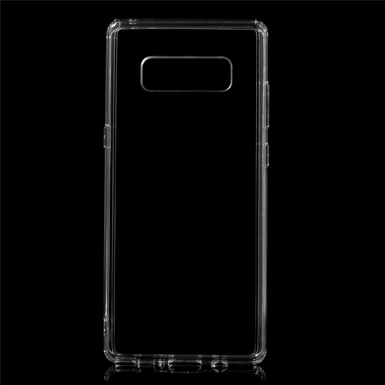 

Для Samsung Галактики Примечание 8 Прозрачный Акриловый + ТПУ Гибридных Случае - прозрачный, Galaxy Note 8