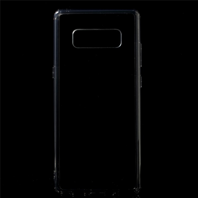 Scratch-proof PC + Anti-yellowing Bayer 3695 TPU Hybrid Case for Samsung Galaxy Note 8 - Grey-1