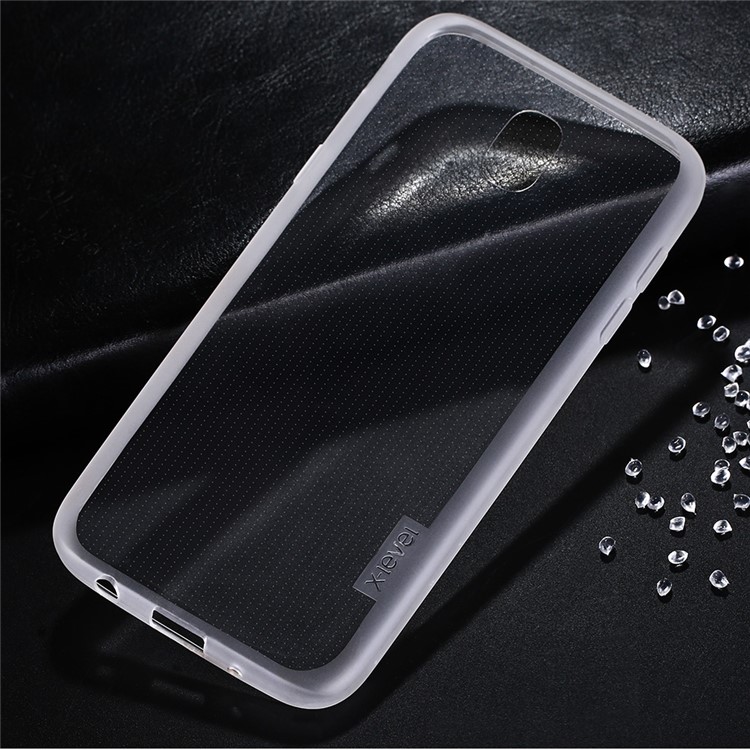 X-LEVEL Anti-slip Clear TPU Case for Samsung Galaxy J7 (2017) EU Version - Transparent-1