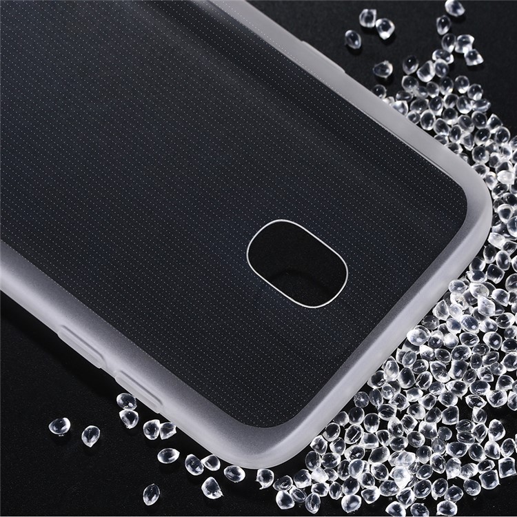 X-LEVEL Anti-slip Clear TPU Case for Samsung Galaxy J7 (2017) EU Version - Transparent-2