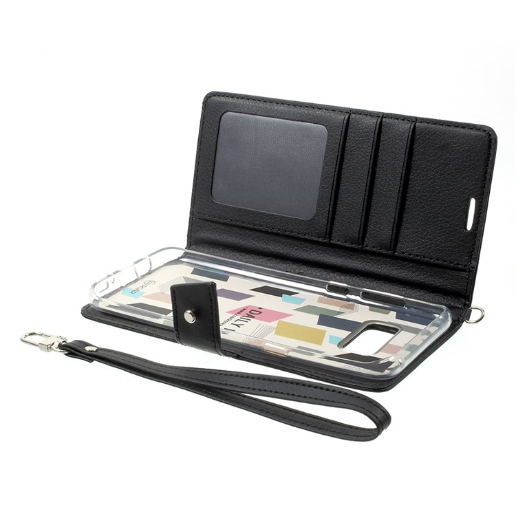 ROAR KOREA Daily In Wallet Stand Leather Flip Case for Samsung Galaxy S8 Plus G955 - Black-7