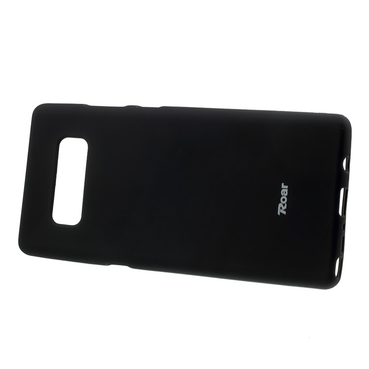 ROAR KOREA All Day Jelly Soft TPU Skin Case for Samsung Galaxy Note 8 - Black-2