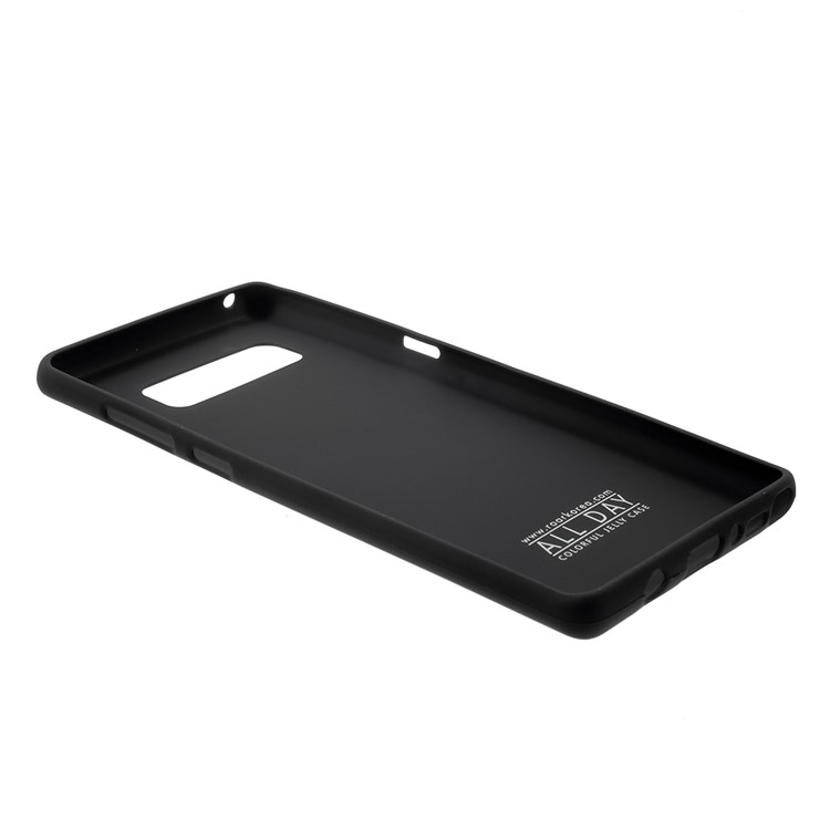 ROAR KOREA All Day Jelly Soft TPU Skin Case for Samsung Galaxy Note 8 - Black-4