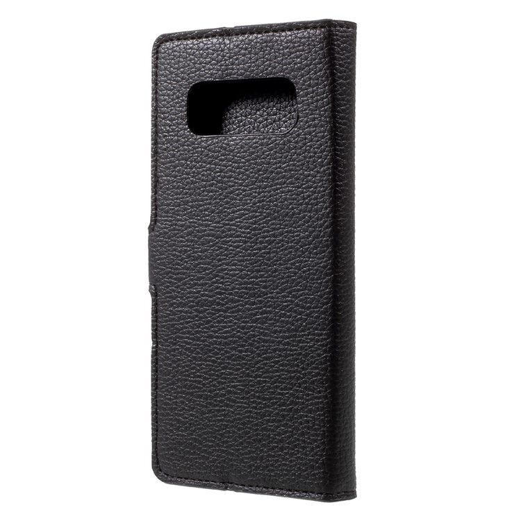 Litchi Texture Wallet Stand Leather Cell Phone Case for Samsung Galaxy Note 8 --2