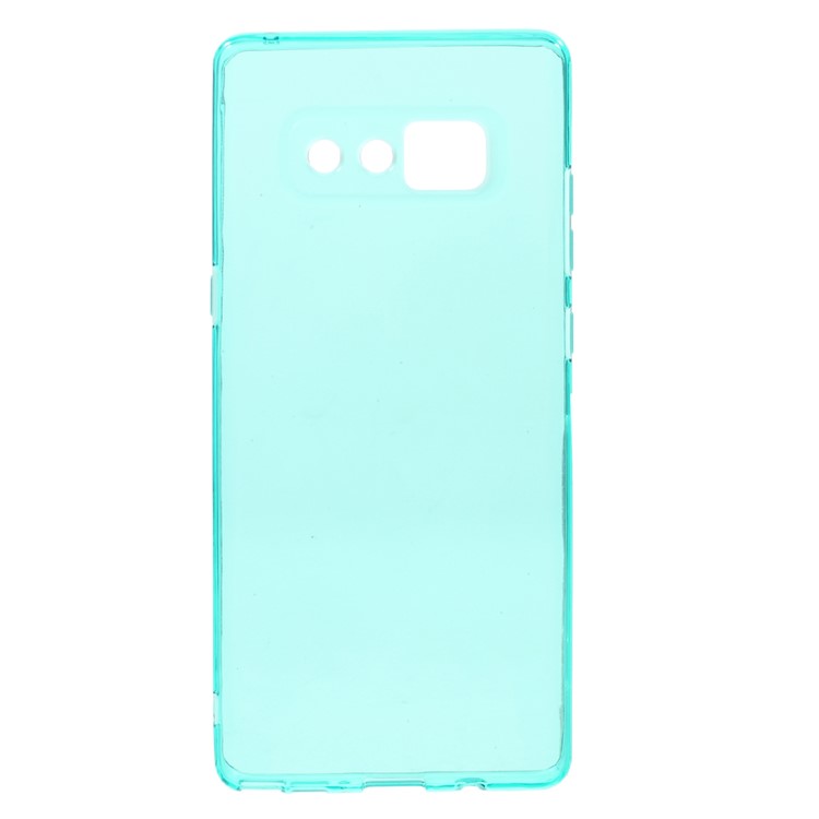 

Soft TPU Protection Phone Shell for Samsung Galaxy Note 8 - Cyan