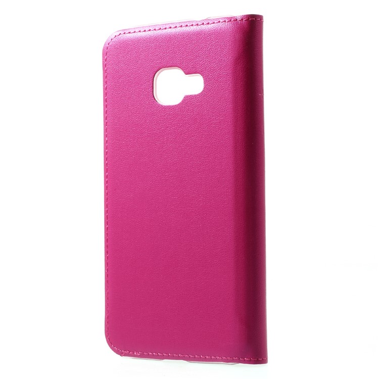 View Window Leather Phone Case for Samsung Galaxy Xcover 4 - Black-2