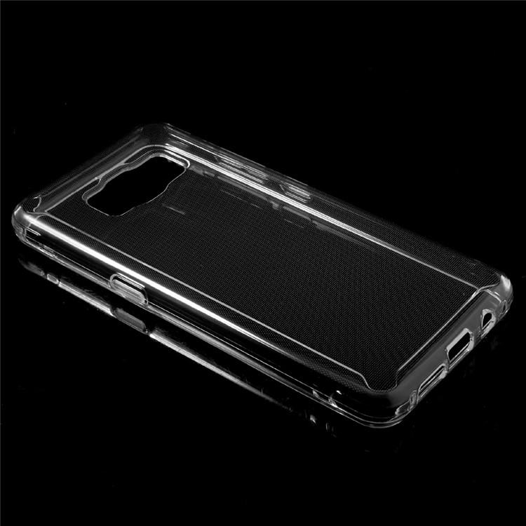 For Samsung Galaxy S8 Active Clear Soft TPU Case with Non-slip Inner - Transparent-2