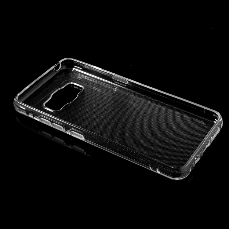 For Samsung Galaxy S8 Active Clear Soft TPU Case with Non-slip Inner - Transparent-3