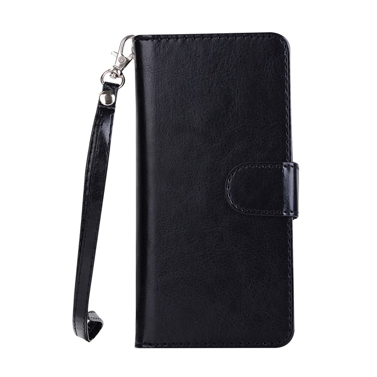 PU Leather 2-in-1 Detachable Design Wallet Phone Case with Card Slots for Samsung Galaxy S8+ G955 - Black-2