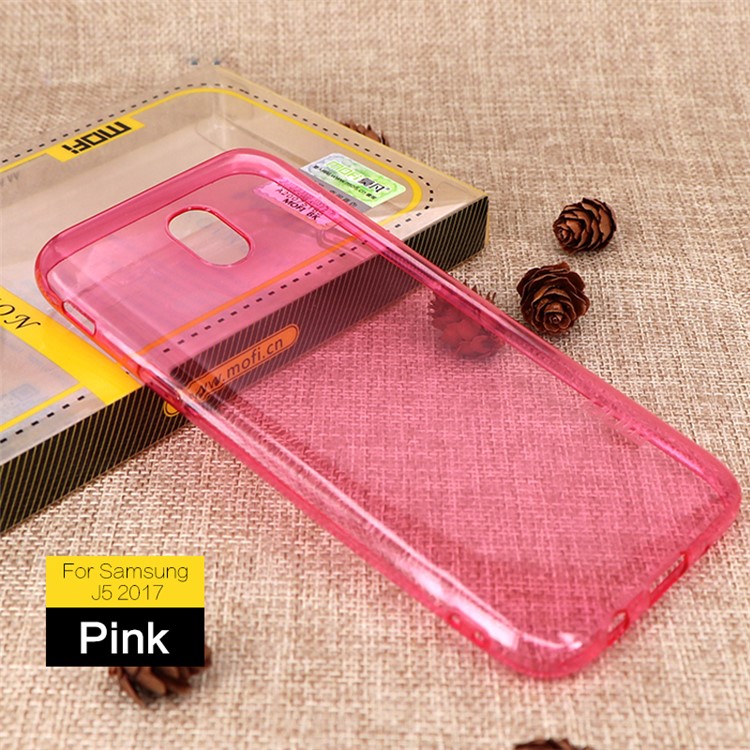 

MOFI Yin Series Thin TPU Soft Back Shell for Samsung Galaxy J5 (2017) EU / Asia Version - Pink