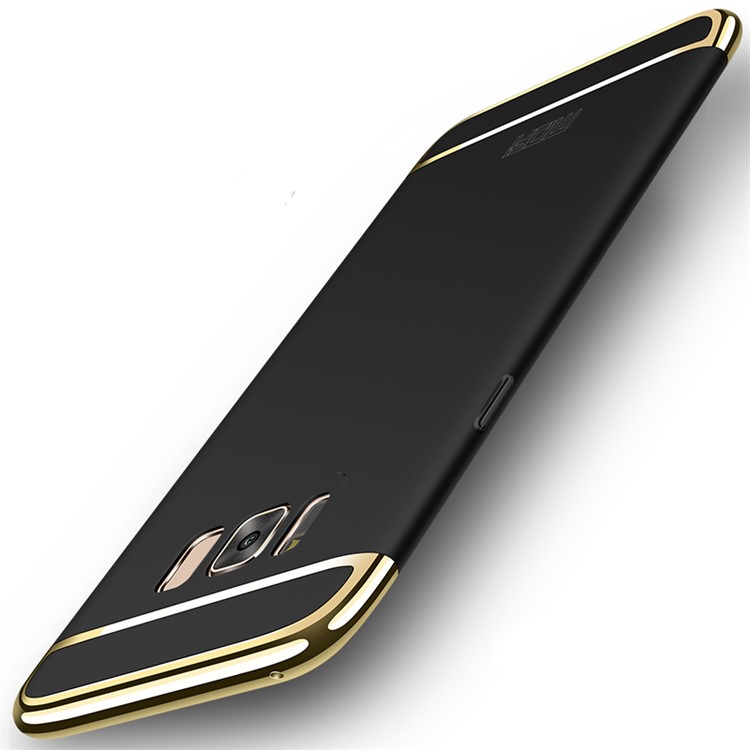 MOFI Guard Series Detachable 3-in-1 Electroplating Plastic Hard Case for Samsung Galaxy S8+ SM-G955 - Black-1