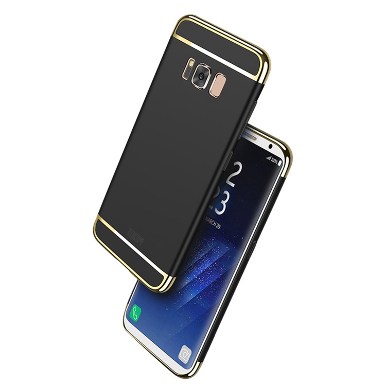 MOFI Guard Series Detachable 3-in-1 Electroplating Plastic Hard Case for Samsung Galaxy S8+ SM-G955 - Black-2