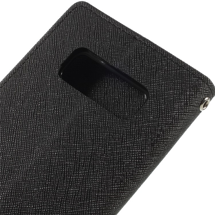 MERCURY GOOSPERY Fancy Diary PU Leather Case for Samsung Galaxy Note 8 - Black-8