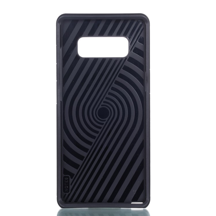 Armor PC + TPU Hybrid Phone Case for Samsung Galaxy Note 8 - Black-4