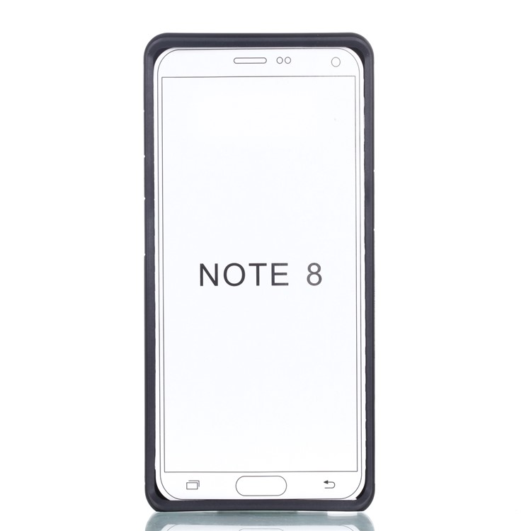 Armor PC + TPU Hybrid Phone Case for Samsung Galaxy Note 8 - Black-5