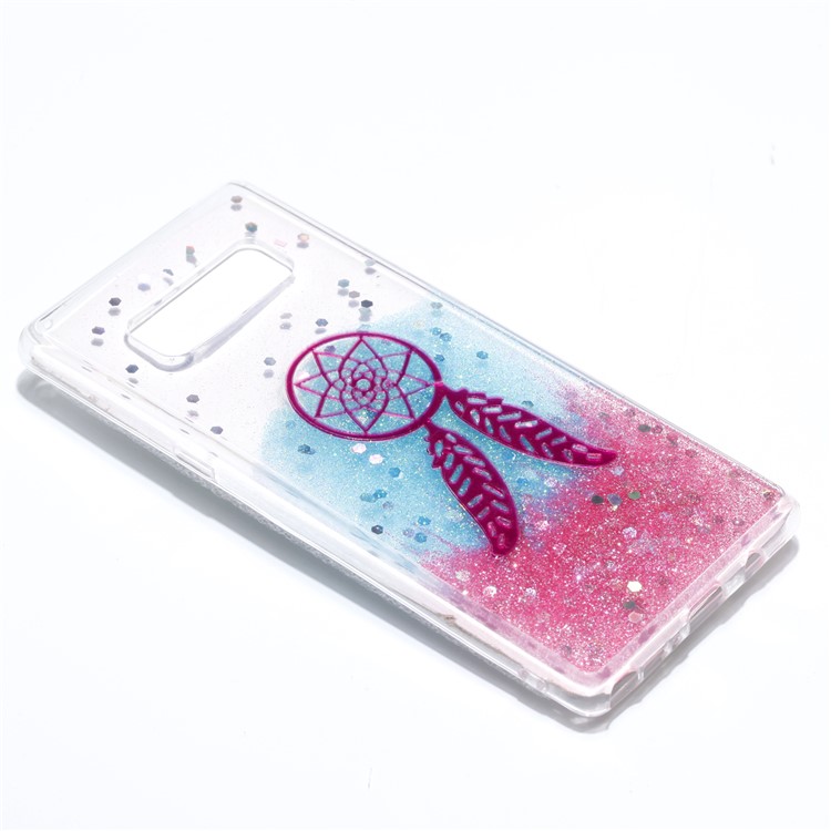Super Thin Glittery Sequins Soft TPU Cover Shell for Samsung Galaxy Note 8 - Dream Catcher-3
