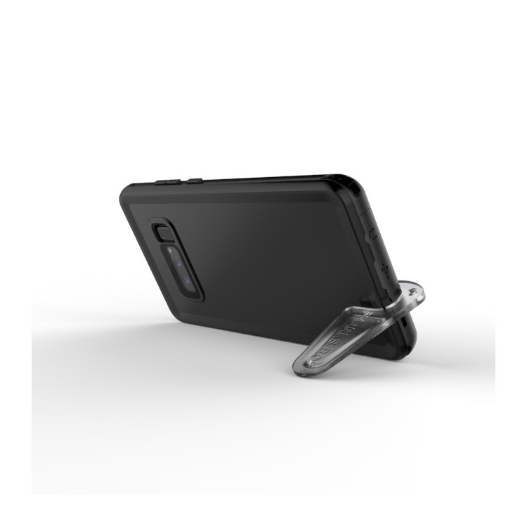 10M 24H IP68 Underwater Waterproof Case for Samsung Galaxy Note 8 Dirt/Dust/Snow Proof Cover - Black-4