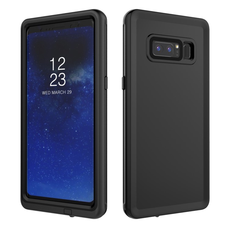 10M 24H IP68 Underwater Waterproof Case for Samsung Galaxy Note 8 Dirt/Dust/Snow Proof Cover - Black-6