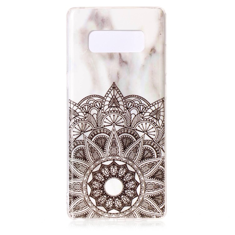 

Marble Pattern IMD TPU Soft Cover Case for Samsung Galaxy Note 8 SM-N950 - Dream Catcher